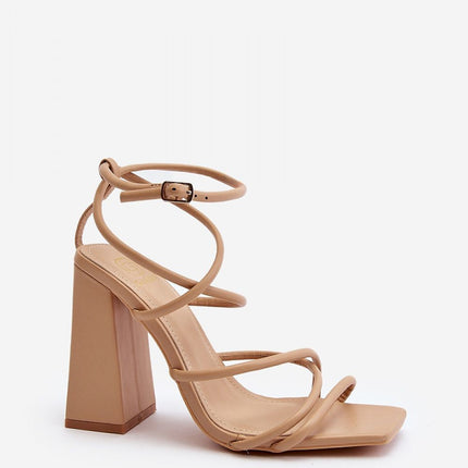 Heel sandals model 193941 - Très Elite