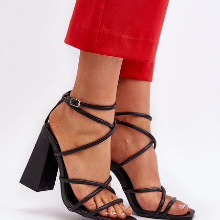 Heel sandals model 193941 - Très Elite
