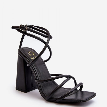 Heel sandals model 193941 - Très Elite