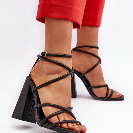 Heel sandals model 193941 - Très Elite