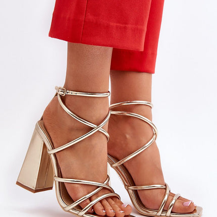 Heel sandals model 193941 - Très Elite