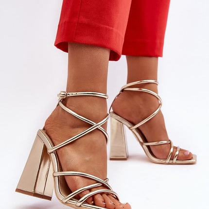 Heel sandals model 193941 - Très Elite