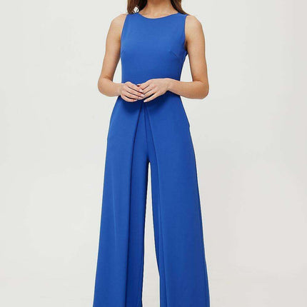 Polish Elegance Wide-Leg Jumpsuit for Timeless Style