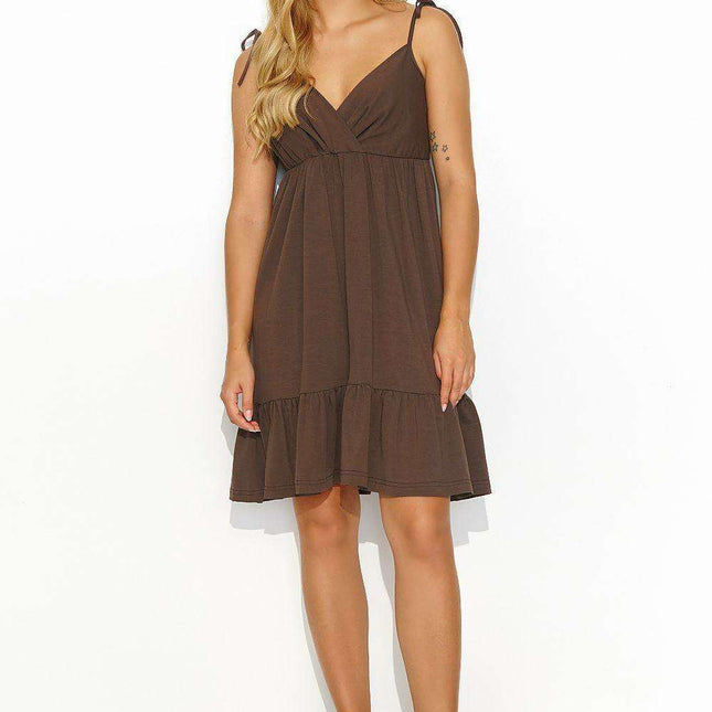 Sunlit Breeze Summer Knit Dress