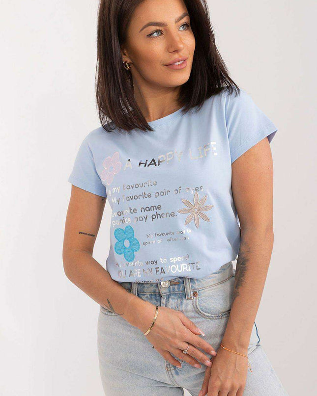 Charming Floral Embroidered Summer Blouse