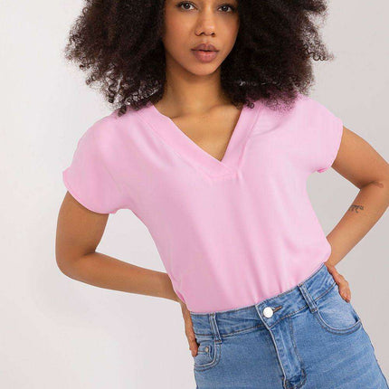 Elegant Heart-Cut Blouse