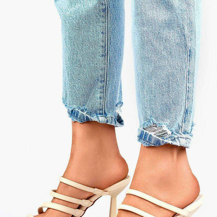 Elegant Stiletto Heel Summer Flip-flops