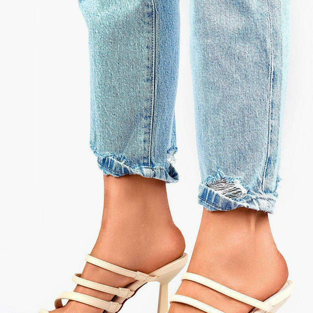 Elegant Stiletto Heel Summer Flip-flops