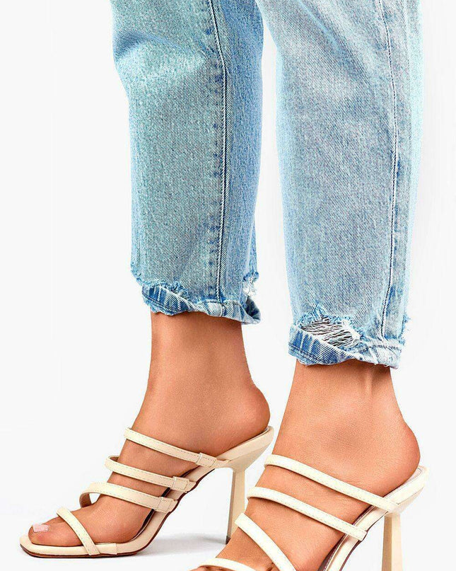 Elegant Stiletto Heel Summer Flip-flops