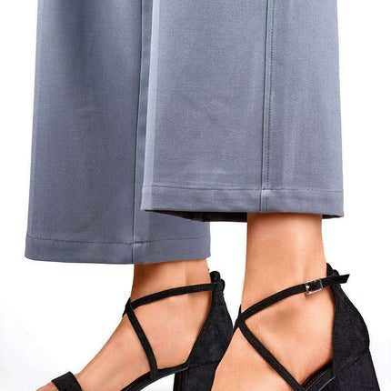 Sustainable Elegance Heeled Sandals with Organic Leather Insole