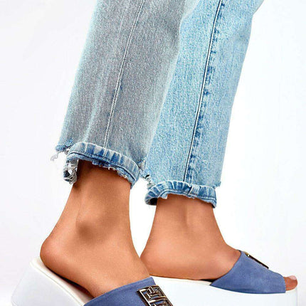 Chic Summer Leather Flip-flops