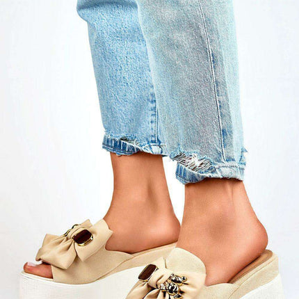 Sustainable Suede Platform Sandals