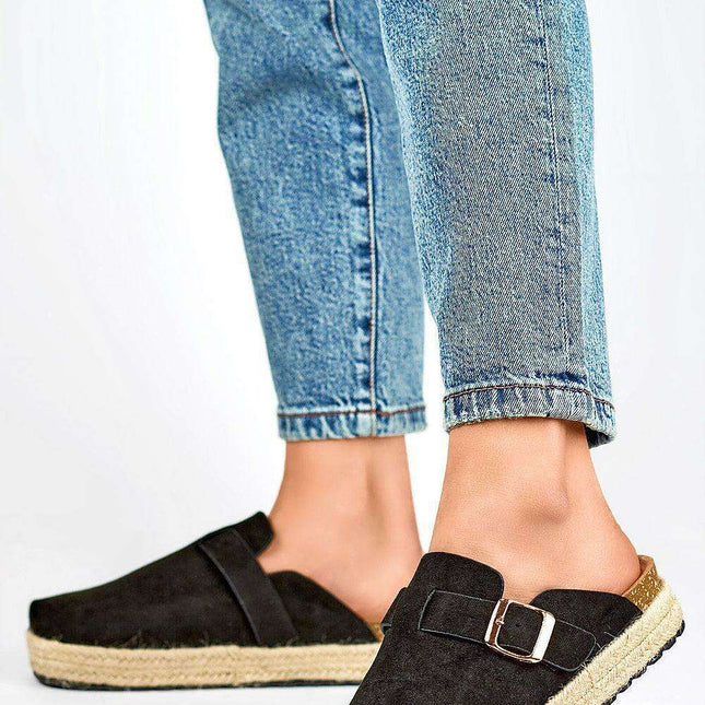 Sustainable Luxe Suede Summer Slides