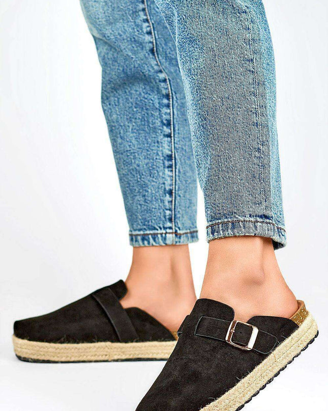 Sustainable Luxe Suede Summer Slides