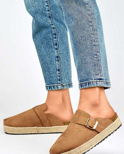 Sustainable Luxe Suede Summer Slides