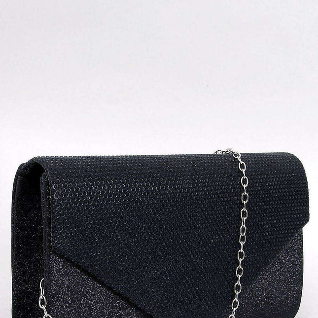 Iridescent Evening Clutch Bag with Dual Wear Chain Strap