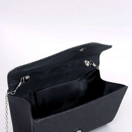Iridescent Evening Clutch Bag with Dual Wear Chain Strap