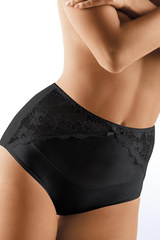 Lace-Embellished Full-Coverage Ladies' Panties: Luxurious Cotton Spandex Blend - Multiple Sizes