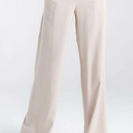 Nife Chic Relaxed Fit Wide Leg Trousers for Women Everyday