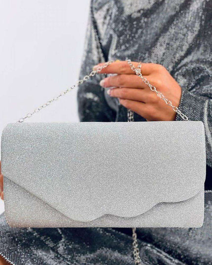 Iridescent Elegance Clutch - The Ultimate Evening Accessory