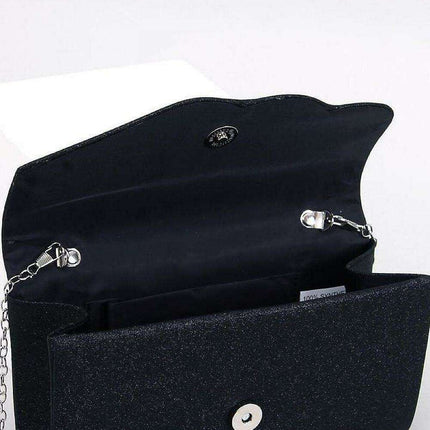 Iridescent Glam Clutch with Versatile Chain by Inello