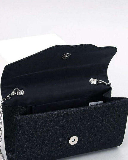 Iridescent Glam Clutch with Versatile Chain by Inello