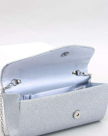 Iridescent Elegance: Versatile Clutch Bag with Chain Strap - Inello