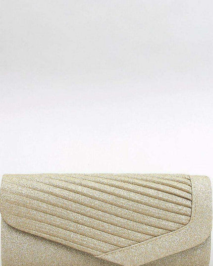 Iridescent Glamour Envelope Clutch with Versatile Chain Strap - Inello