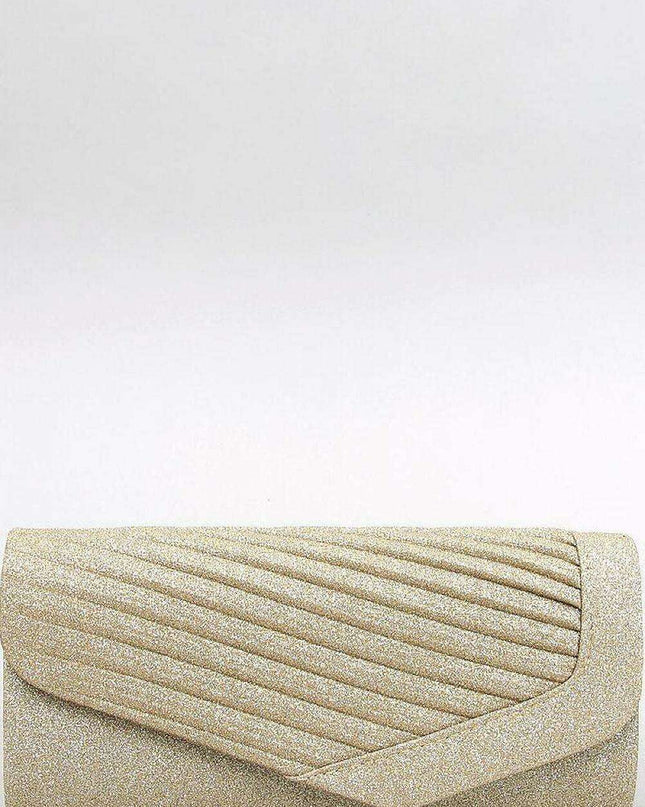 Iridescent Glamour Envelope Clutch with Versatile Chain Strap - Inello