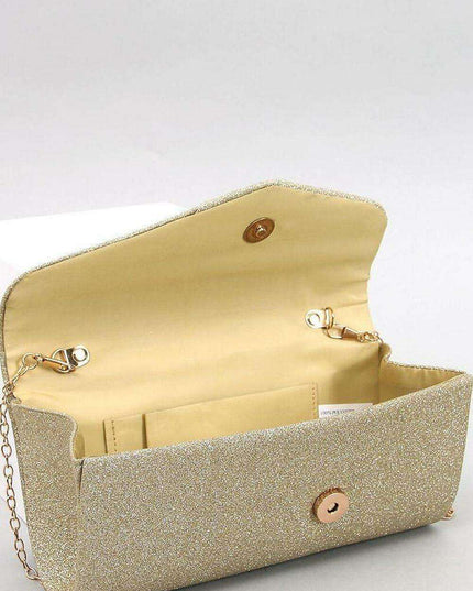 Iridescent Glamour Envelope Clutch with Versatile Chain Strap - Inello