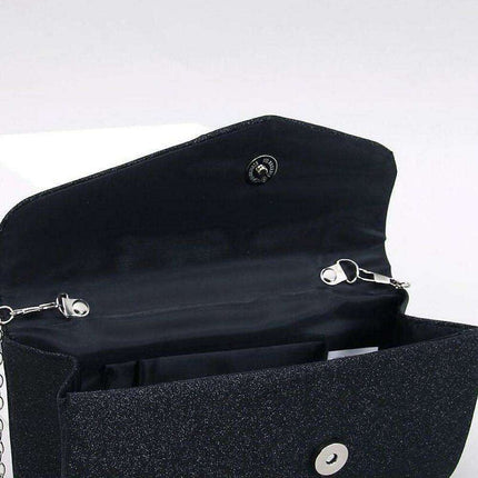 Radiant Iridescent Evening Clutch with Convertible Chain Strap