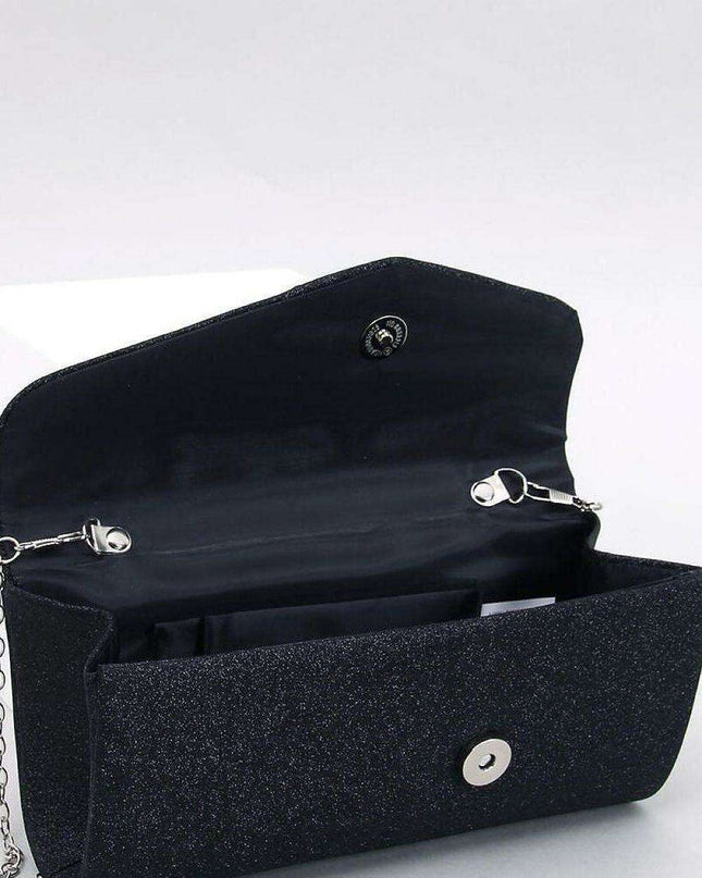 Radiant Iridescent Evening Clutch with Convertible Chain Strap