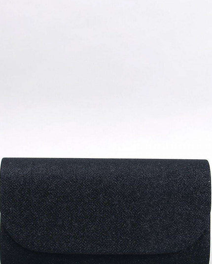 Iridescent Evening Clutch with Detachable Chain for Glamorous Nights