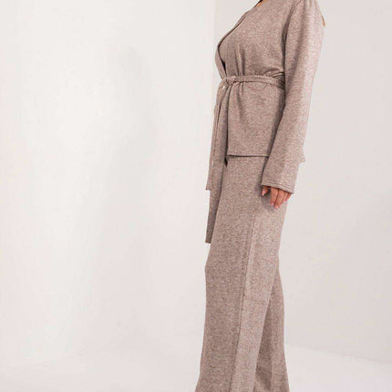 Angora Chic Women's Sweater and Trousers Outfit