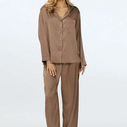 Amina Satin Pajama Set - Experience Luxurious Comfort and Style for Restful Sleep