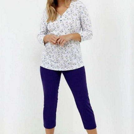 Elegant V-Neck Sleepwear Set