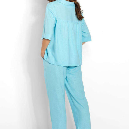 Chic Knit Pajama Ensemble for Women