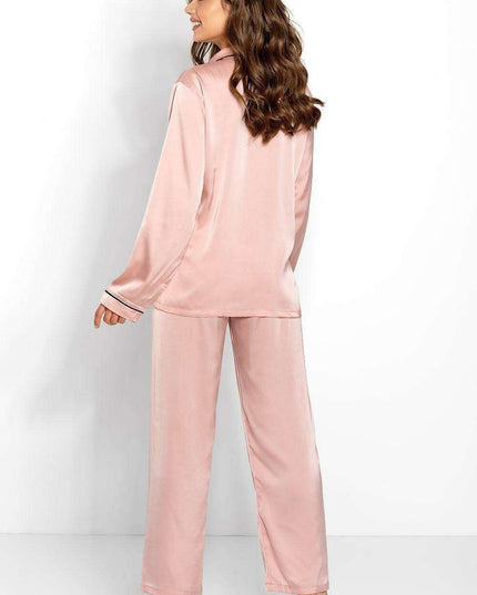 Luxe Satin Pajama Set for Women by Momenti Per Me