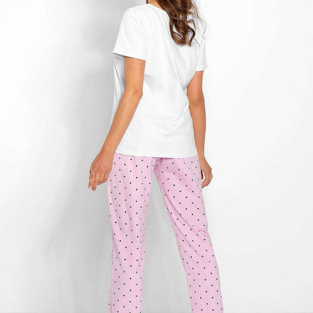Elegant Blush Sleepwear Ensemble - Momenti Per Me Collection