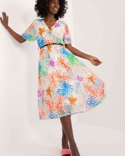 Chic Pleated Midi Dress For Effortless Elegance Everyday