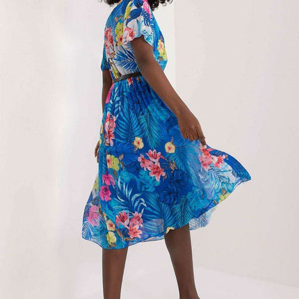 Chic Pleated Midi Dress For Effortless Elegance Everyday