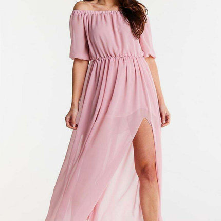 Elegant Flowing Chiffon Maxi Dress - The Essential Wardrobe Highlight