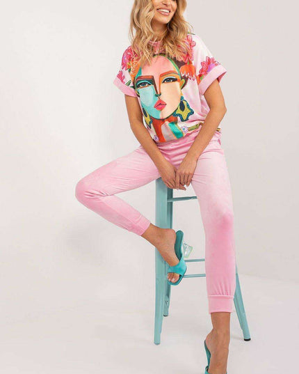 Chic Velour Lounge Set For Everyday Comfort And Style