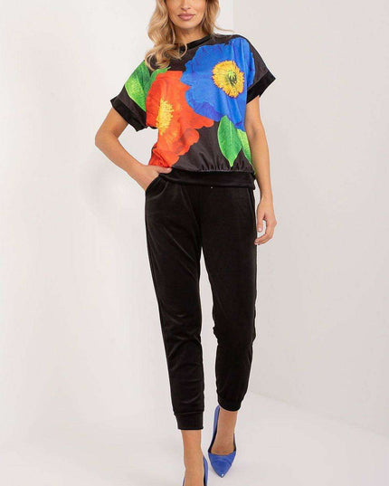 Chic Velour Lounge Set For Everyday Comfort And Style