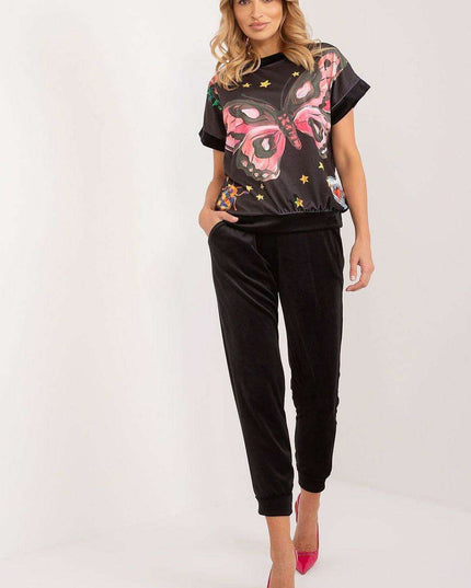 Chic Velour Lounge Set For Everyday Comfort And Style