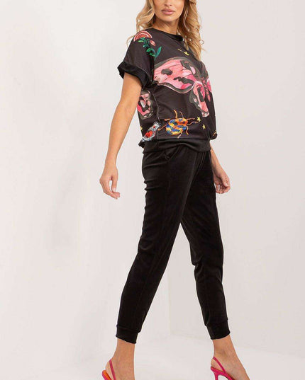 Chic Velour Lounge Set For Everyday Comfort And Style