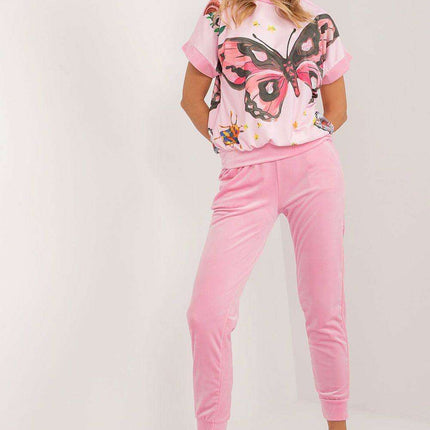 Chic Velour Lounge Set For Everyday Comfort And Style