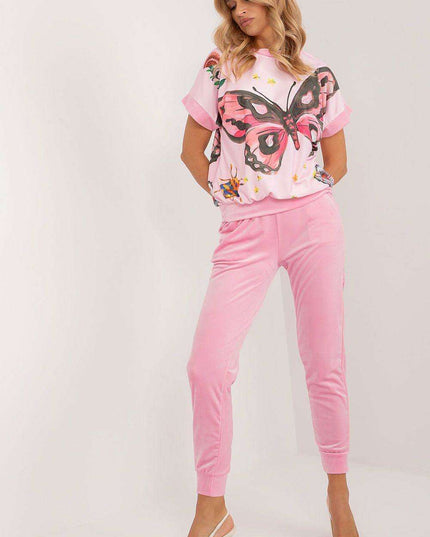 Chic Velour Lounge Set For Everyday Comfort And Style