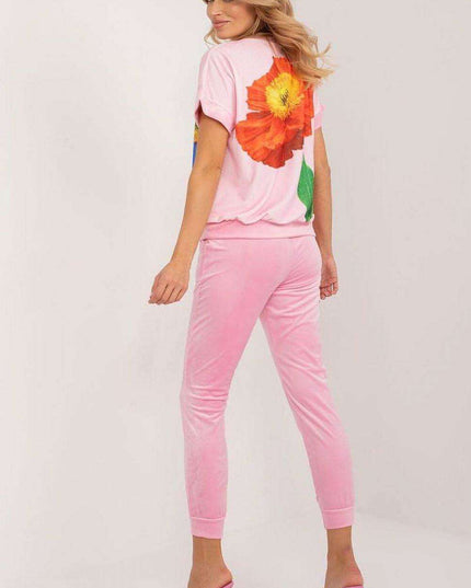 Chic Velour Lounge Set For Everyday Comfort And Style