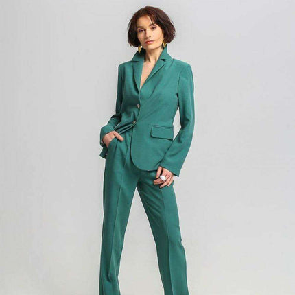 Elegant Silk-Viscose Blend Lapel Jacket - Perfect for Every Event
